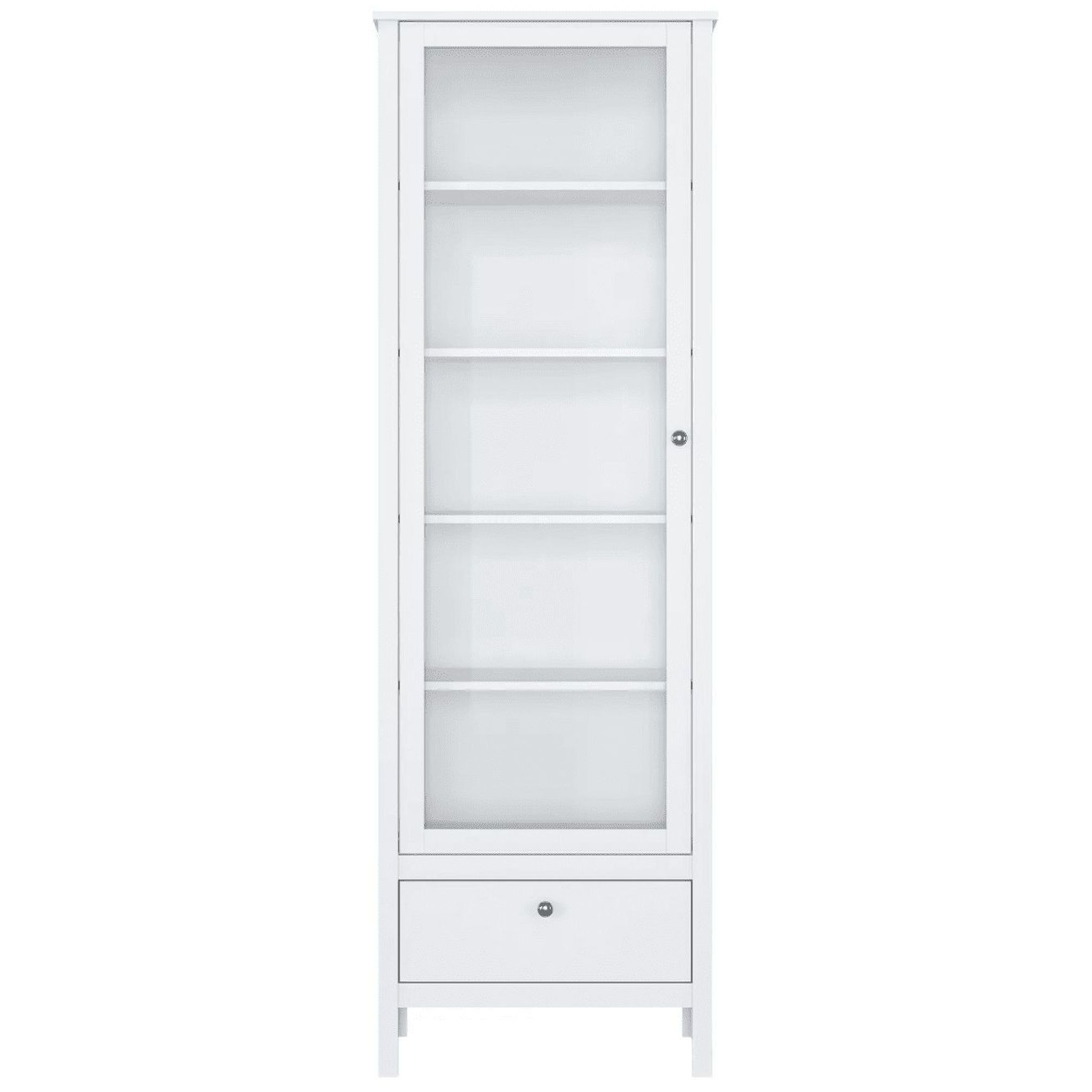 Картинка Ева шкаф-витрина REG1W1S/65 интернет-магазин мебели FreeTime