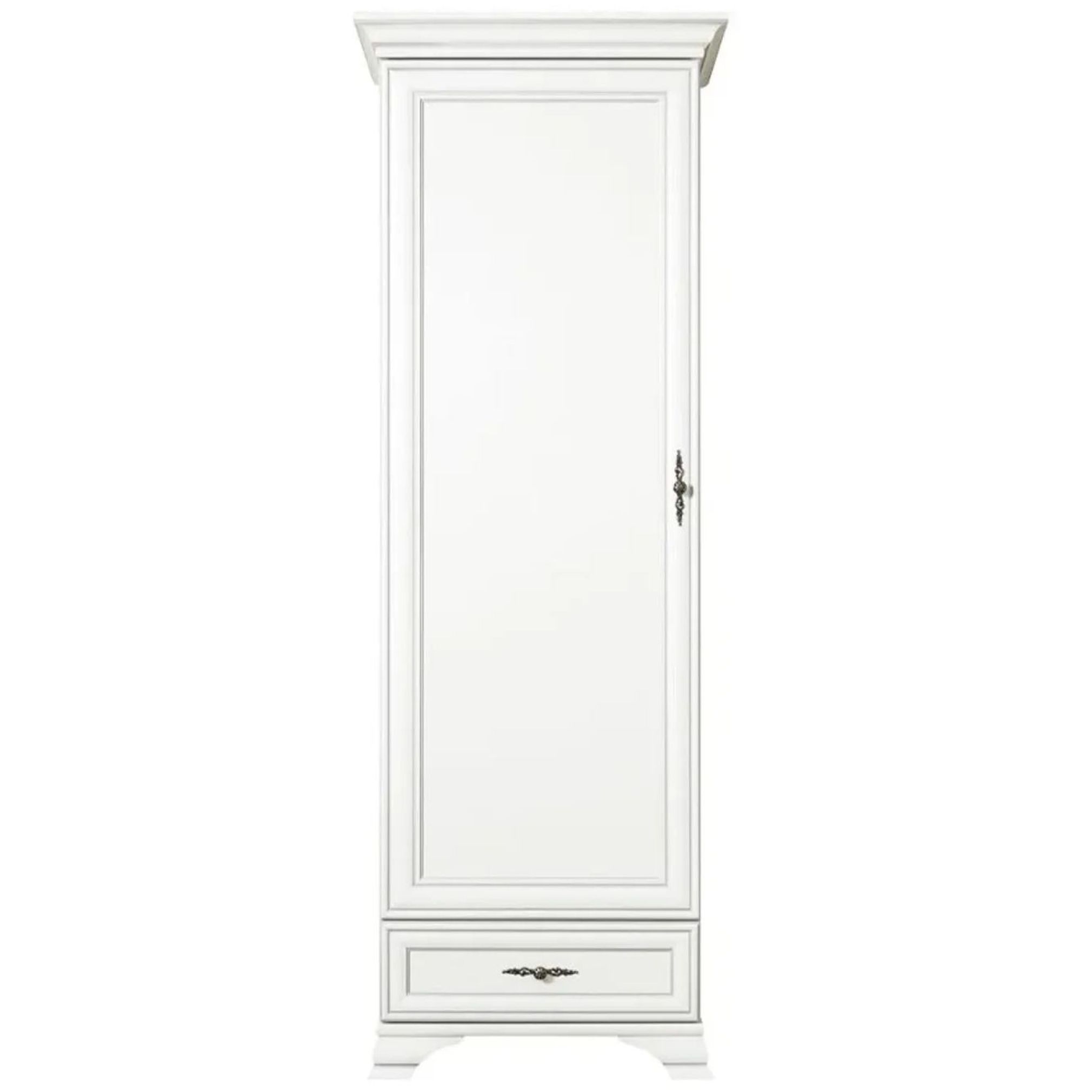 Картинка KENTAKI шкаф S320-REG1D1S (Белый) интернет-магазин мебели FreeTime