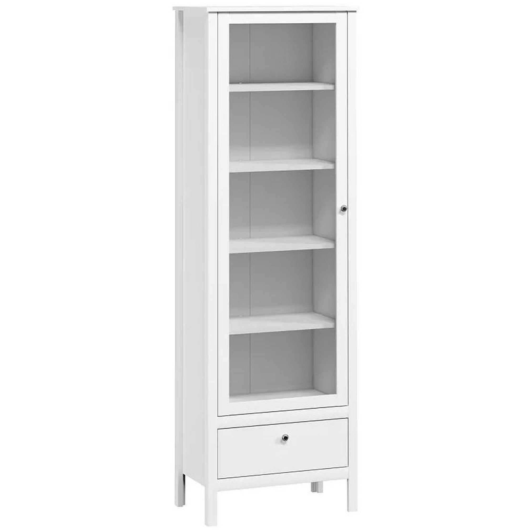 Картинка Ева шкаф-витрина REG1W1S/65 интернет-магазин мебели FreeTime