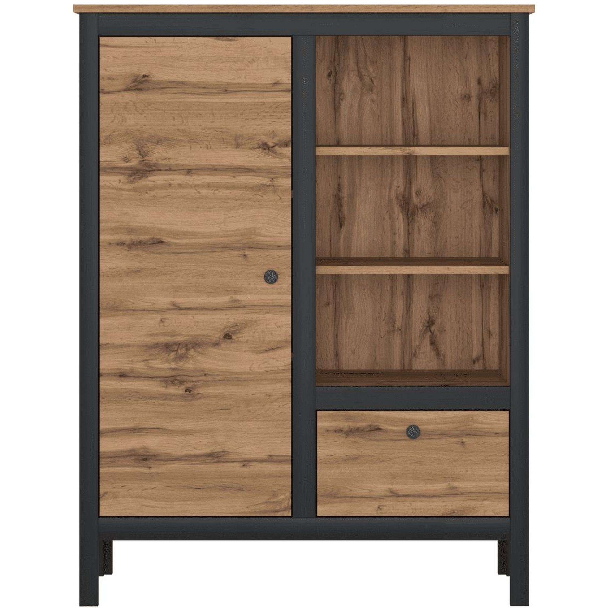 Картинка LOFT шкаф REG1D1S/90 интернет-магазин мебели FreeTime