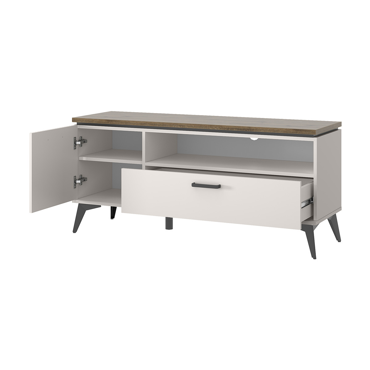 Картинка Винати тумба ТВ RTV 1D1SN интернет-магазин мебели FreeTime