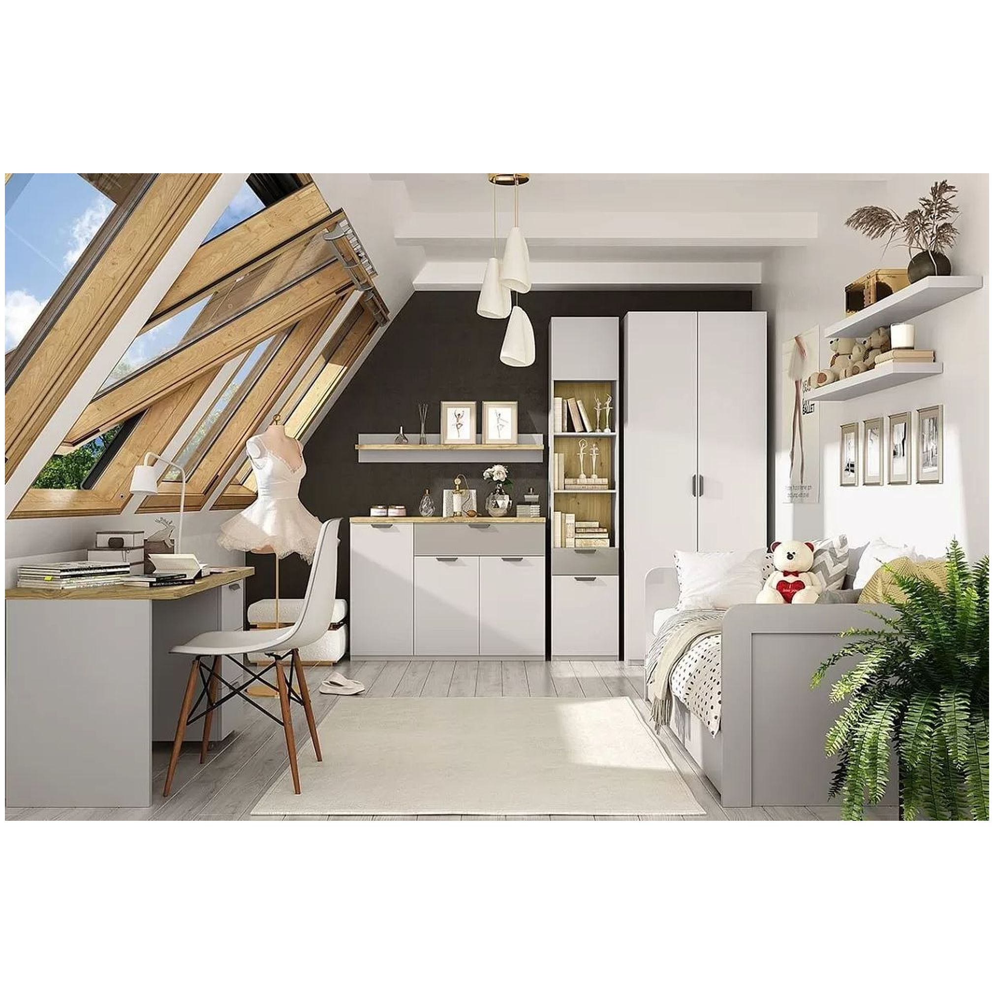 Картинка Модерн тумба 3D1S интернет-магазин мебели FreeTime