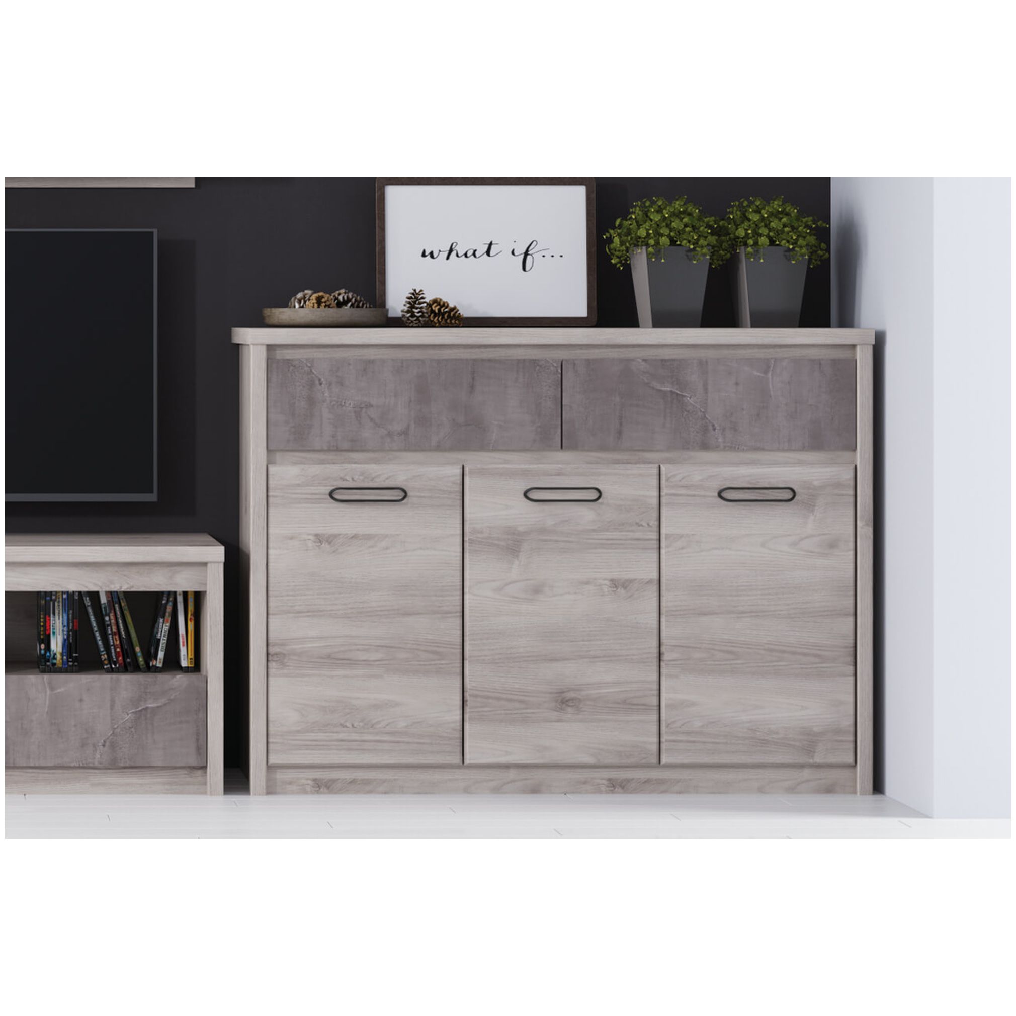 Картинка Джаз тумба 3D2S интернет-магазин мебели FreeTime