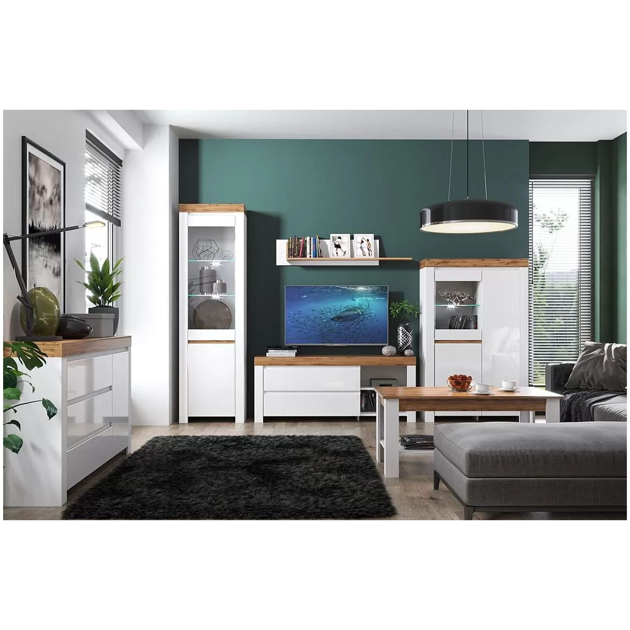 Картинка Таурус тумба ТВ RTV 2S2N интернет-магазин мебели FreeTime