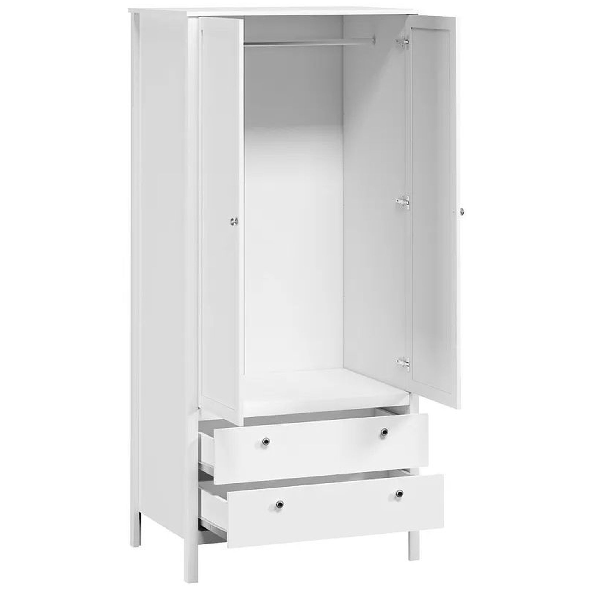 Картинка Ева шкаф SZF2D2S/90 интернет-магазин мебели FreeTime