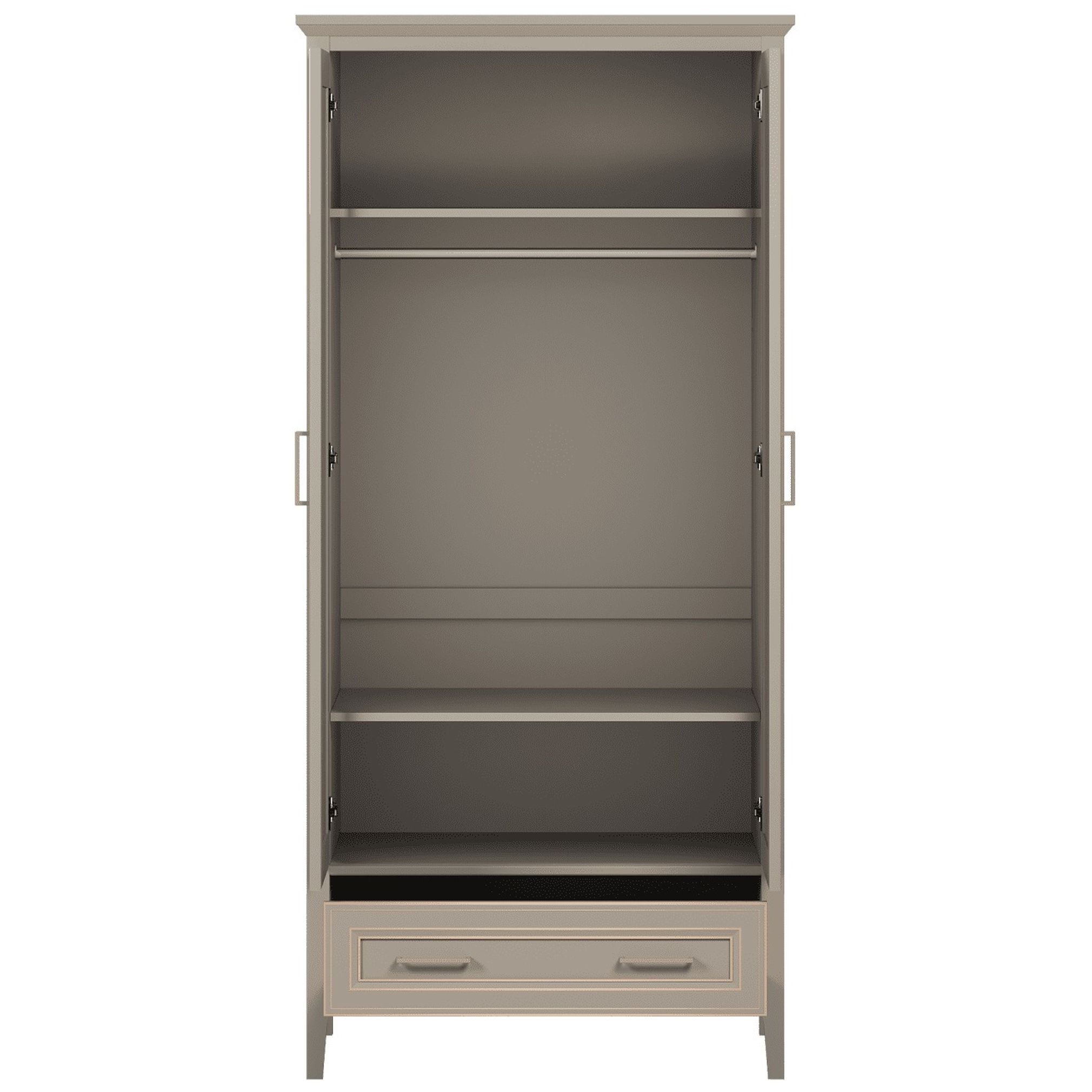 Картинка Классик шкаф SZF2D1S/95 интернет-магазин мебели FreeTime