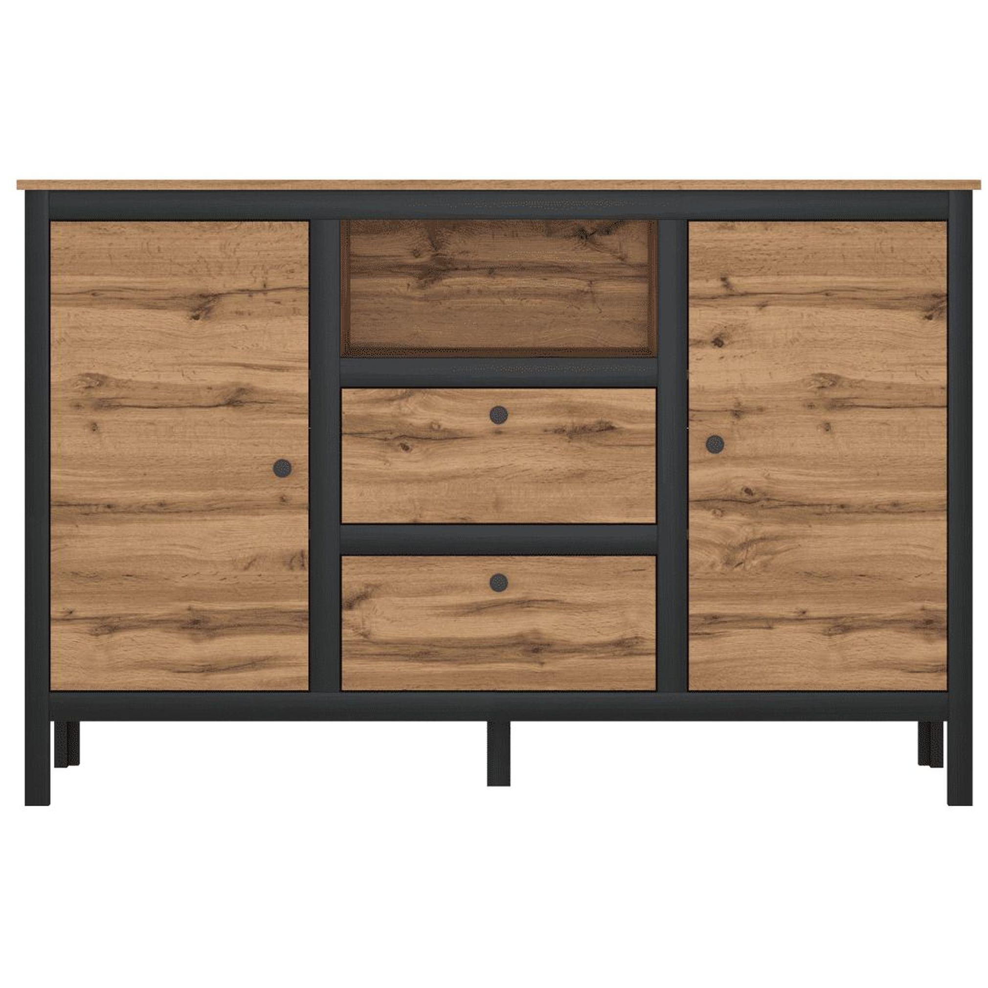 Картинка LOFT тумба KOM2D2S/150 интернет-магазин мебели FreeTime